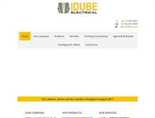 Tablet Screenshot of idube.net